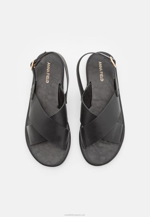Anna Field nők szandál fekete RTVD1358