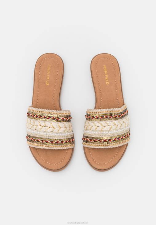 Anna Field nők öszvérek bézs RTVD1869