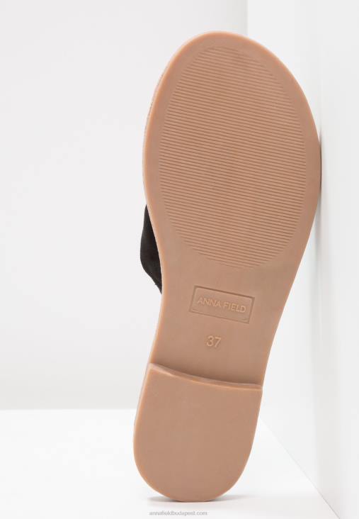 Anna Field nők öszvérek fekete RTVD1868