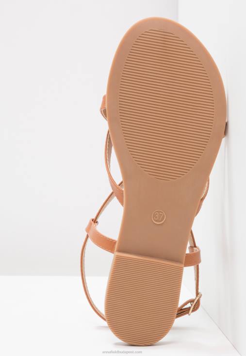 Anna Field nők t-bar szandál konyak RTVD1508