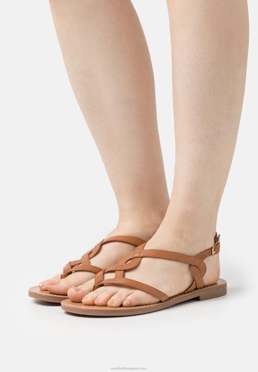 Anna Field nők t-bar szandál konyak RTVD1527