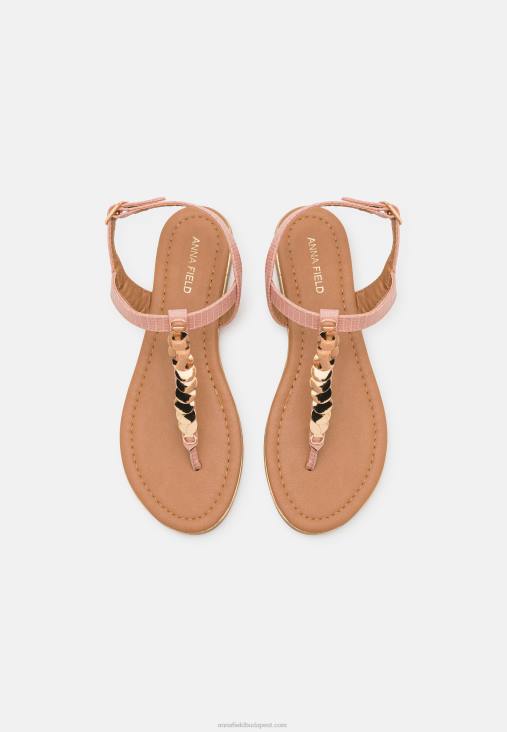Anna Field nők t-bar szandál világos rózsaszín RTVD1548