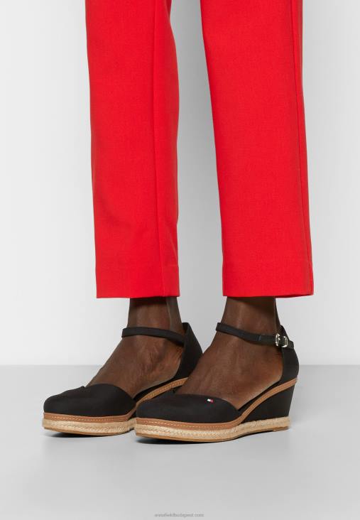 Anna Field nők alap zárt orr középső ék ékek fekete RTVD1710