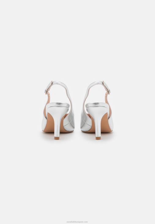 Anna Field nők bőr klasszikus sarkú ezüst RTVD1637