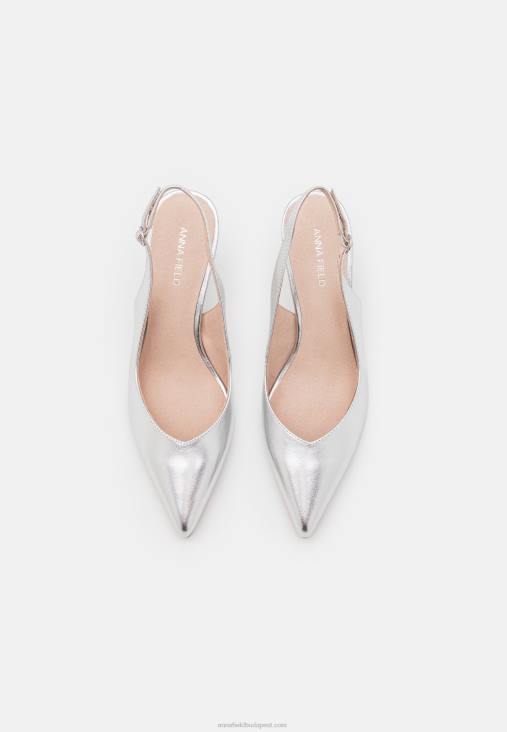 Anna Field nők bőr klasszikus sarkú ezüst RTVD1637