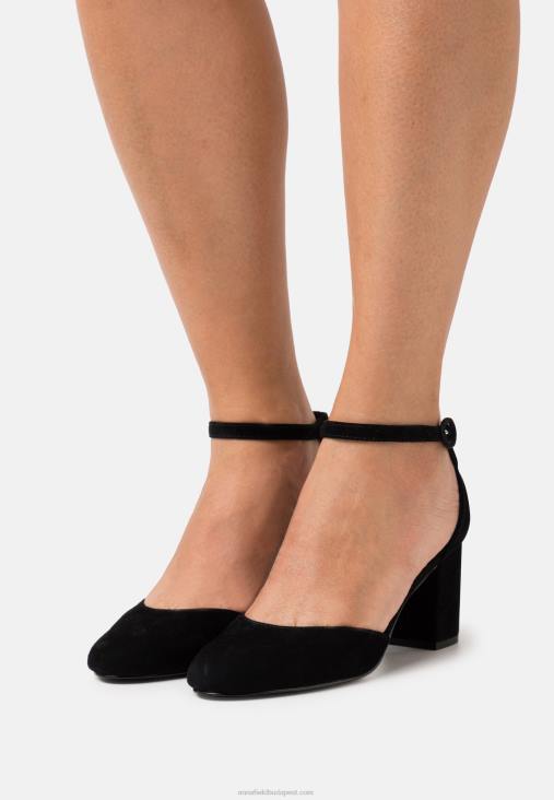 Anna Field nők bőr klasszikus sarkú fekete RTVD1653