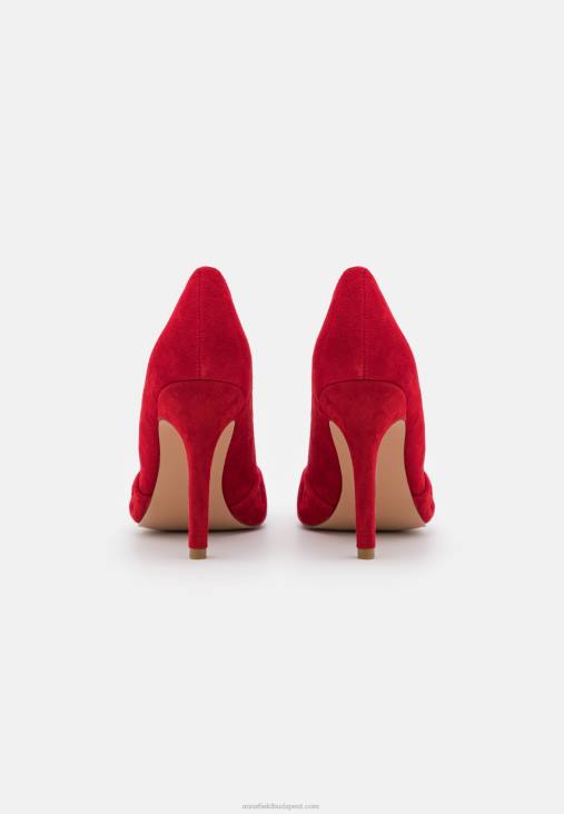 Anna Field nők bőr klasszikus sarkú sötétvörös RTVD1669