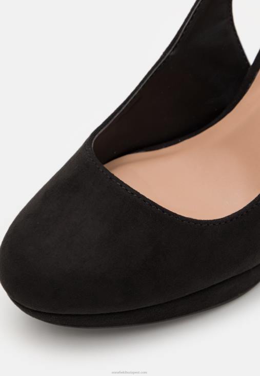 Anna Field nők fekete platformsarkú RTVD1765