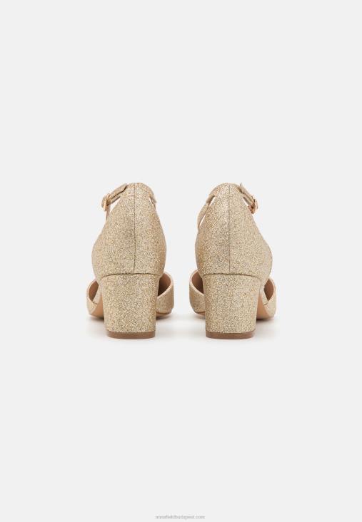 Anna Field nők klasszikus aranysarkú RTVD1677