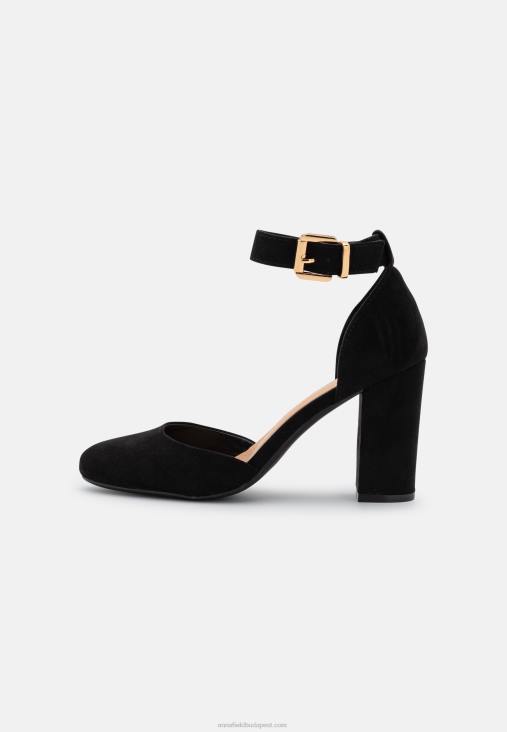 Anna Field nők klasszikus fekete sarkú RTVD1615