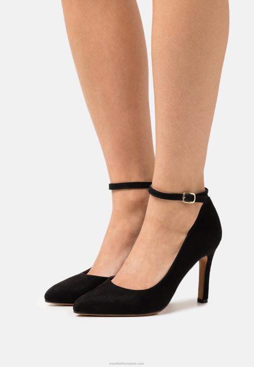 Anna Field nők klasszikus fekete sarkú RTVD1636