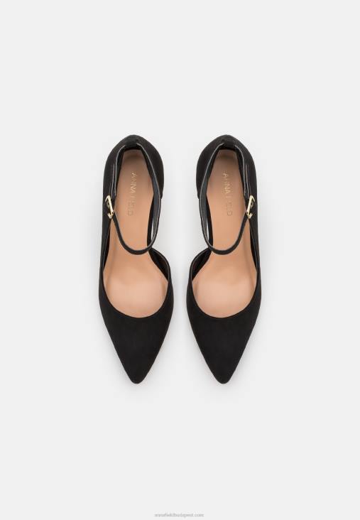 Anna Field nők klasszikus fekete sarkú RTVD1636