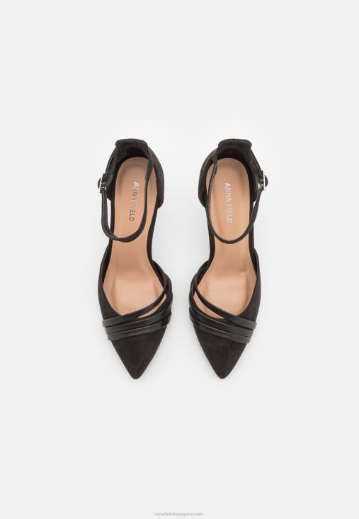 Anna Field nők klasszikus fekete sarkú RTVD1668