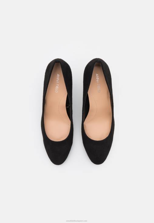 Anna Field nők klasszikus fekete sarkú RTVD1683