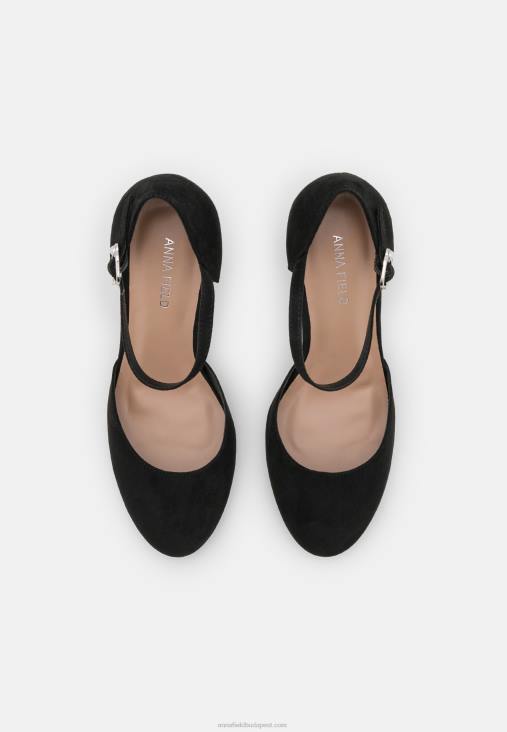 Anna Field nők klasszikus fekete sarkú RTVD1717