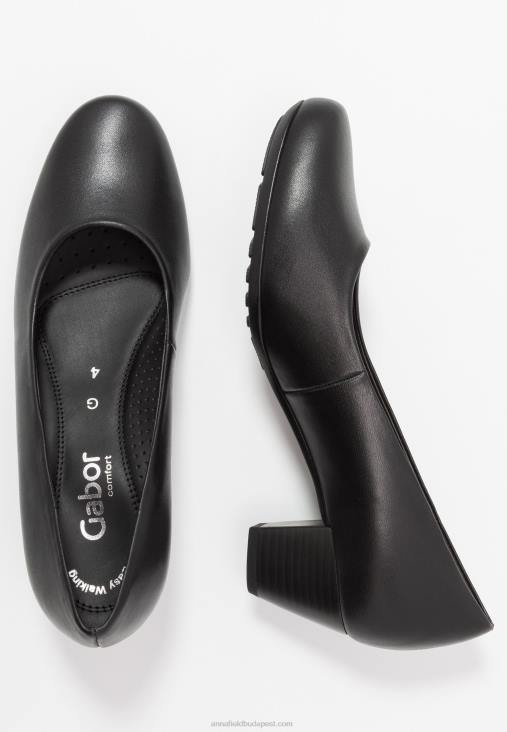 Anna Field nők klasszikus fekete sarkú RTVD1733