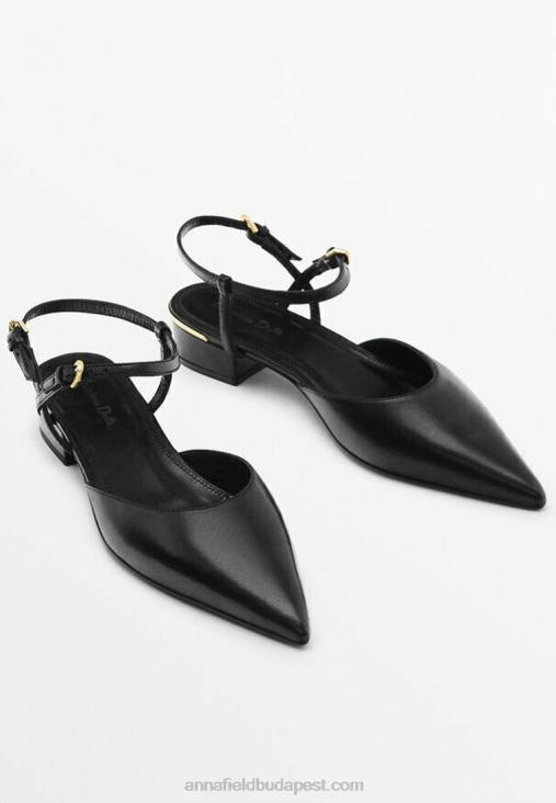 Anna Field nők klasszikus fekete sarkú RTVD1738