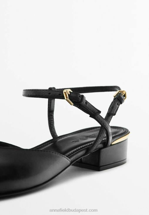 Anna Field nők klasszikus fekete sarkú RTVD1738