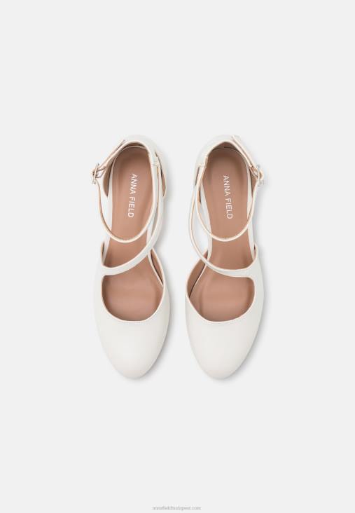 Anna Field nők klasszikus magassarkú fehér RTVD1591