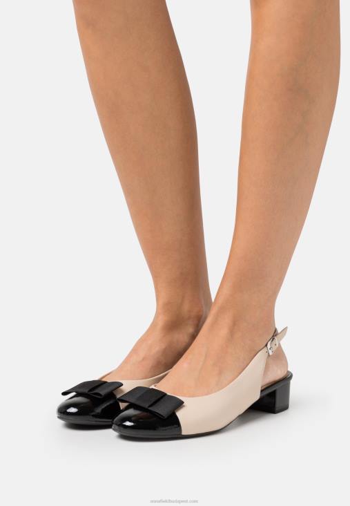 Anna Field nők klasszikus sarkú bézs/fekete RTVD1730