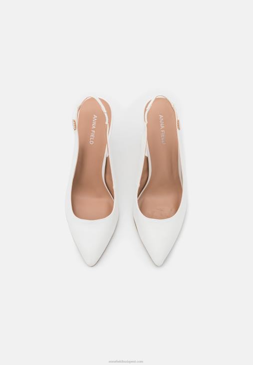 Anna Field nők klasszikus, törtfehér sarkú RTVD1682