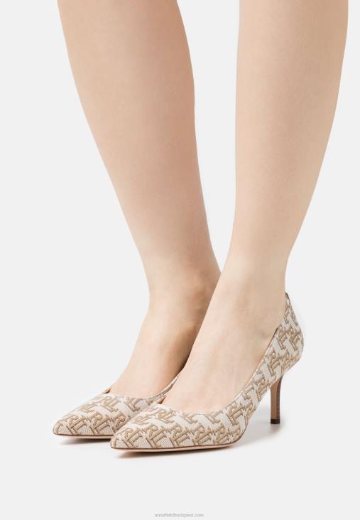 Anna Field nők lanette zárt orrú klasszikus khaki sarkú RTVD1715