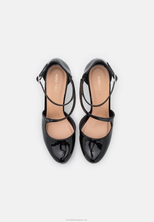 Anna Field nők magassarkú fekete RTVD1722