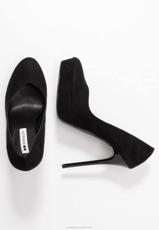 Anna Field nők magassarkú fekete RTVD1735