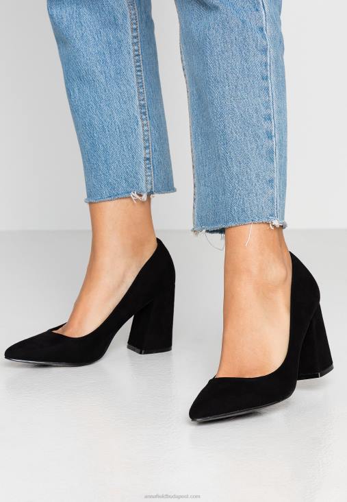 Anna Field nők magassarkú fekete RTVD1745