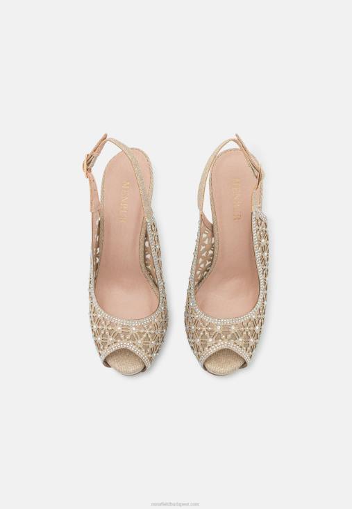 Anna Field nők platform sarkú arany RTVD1706