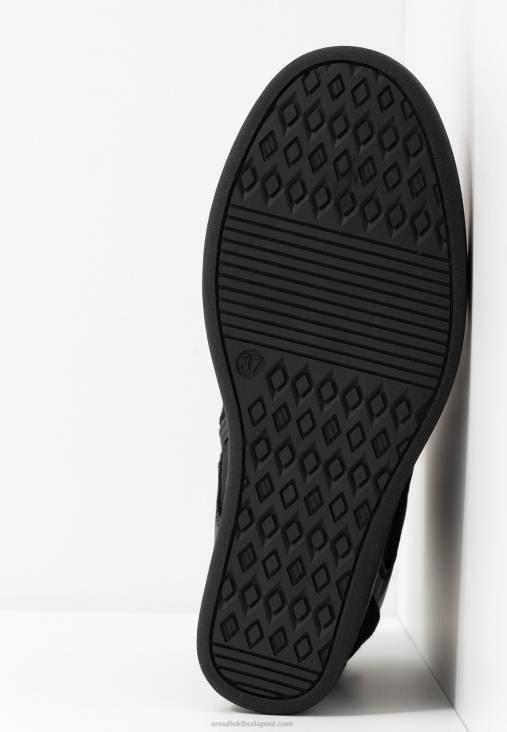 Anna Field nők csizma magasszárú tornacipő fekete RTVD1232