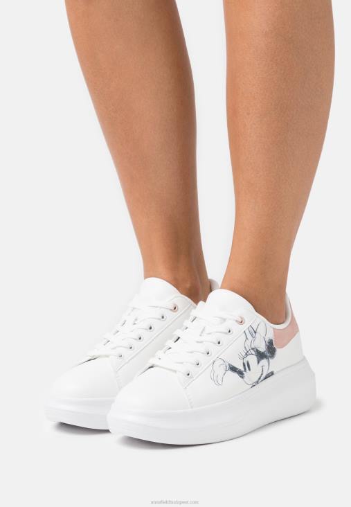 Anna Field nők disney Miki egér tornacipő fehér/világos rózsaszín RTVD1207