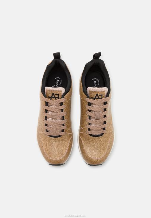 Anna Field nők edzőcipők arany RTVD1202