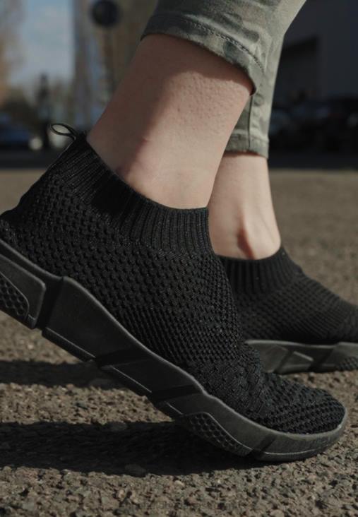 Anna Field nők felbújós fekete RTVD1166