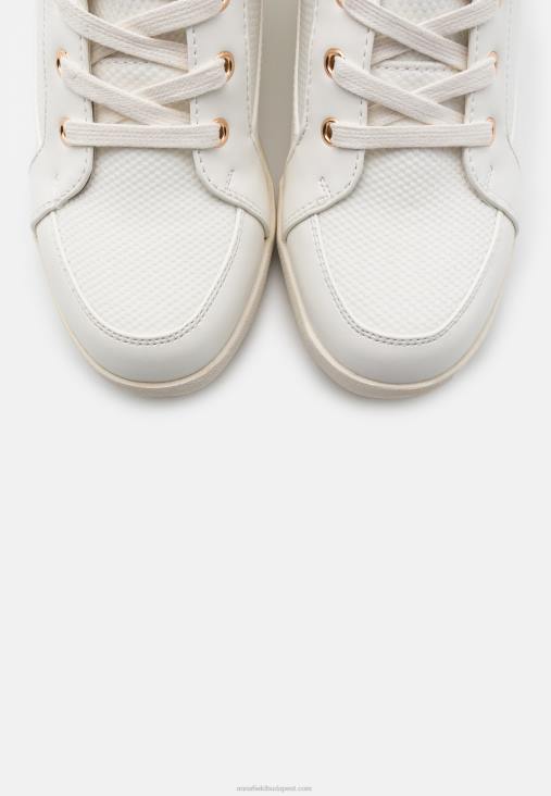 Anna Field nők magas szárú edzőcipő fehér RTVD1230