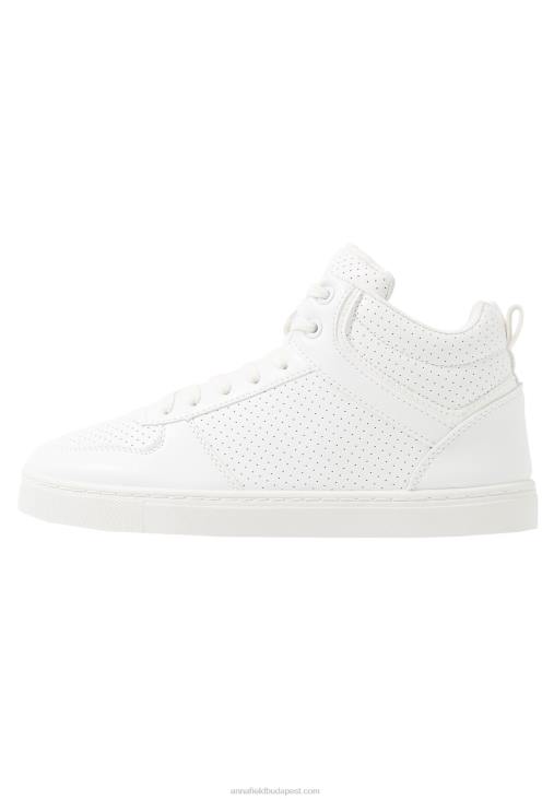 Anna Field nők magas szárú edzőcipő fehér RTVD1233