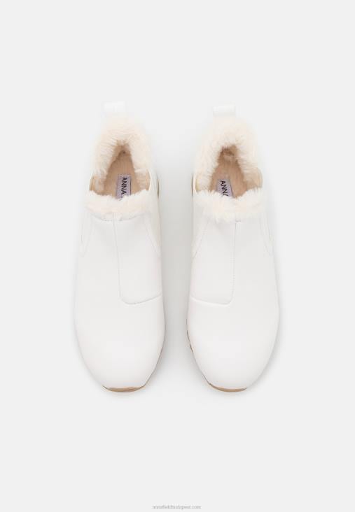 Anna Field nők magas szárú edzőcipő fehér RTVD1236