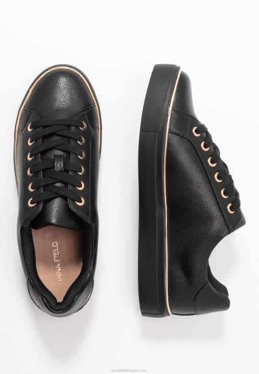 Anna Field nők tornacipők fekete RTVD1191