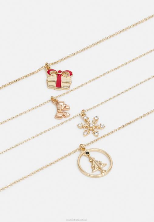 Anna Field nők 4 csomagos nyaklánc arany színű RTVD2658