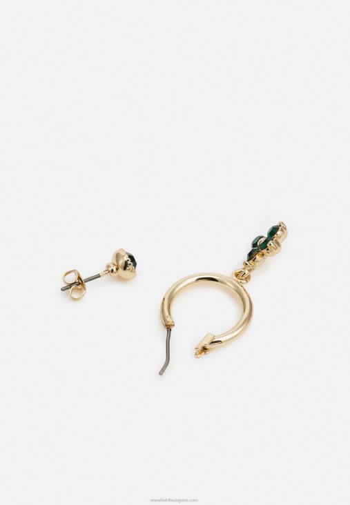 Anna Field nők 6 csomagos fülbevaló zöld/arany színű RTVD2659