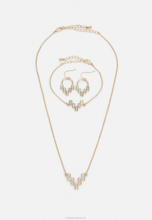 Anna Field nők szett fülbevaló arany színű RTVD2653