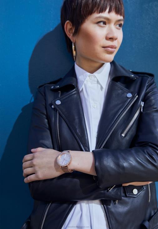 Anna Field nők óra rózsaszín arany színű RTVD2786