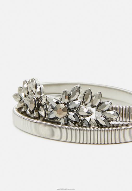 Anna Field nők öv ezüst színű RTVD2732