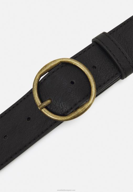 Anna Field nők öv fekete RTVD2731