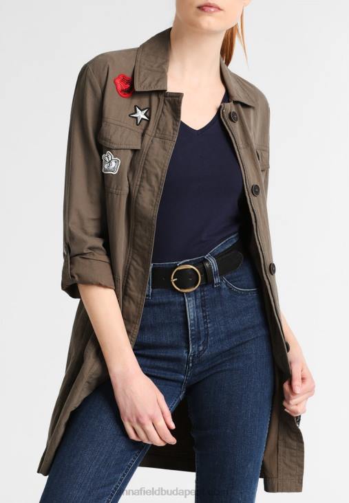 Anna Field nők öv fekete RTVD2736