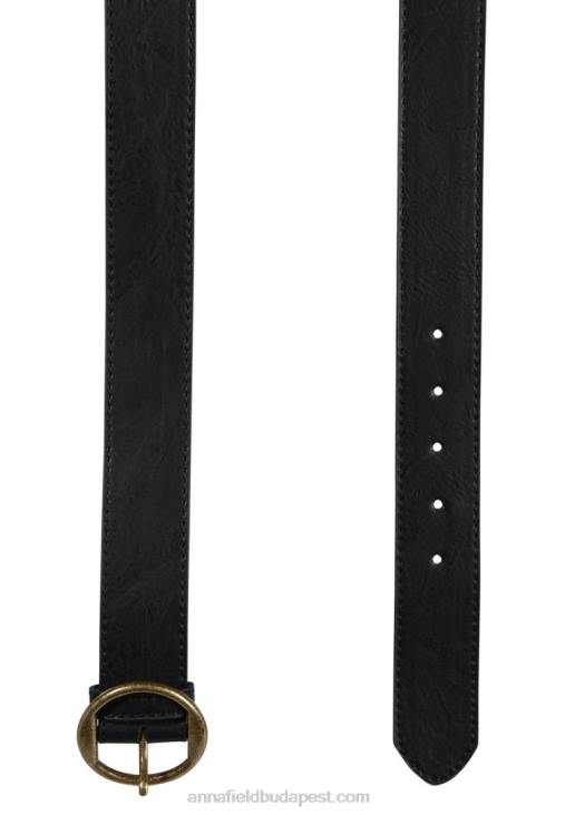 Anna Field nők öv fekete RTVD2736