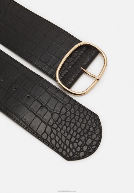 Anna Field nők öv fekete RTVD2742