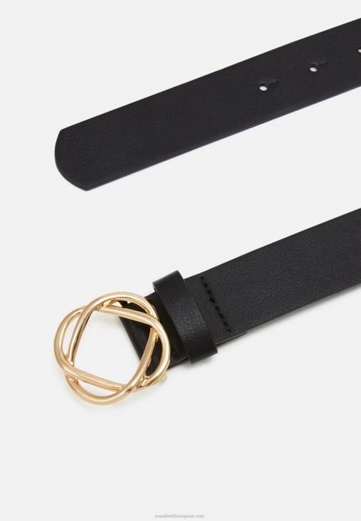 Anna Field nők öv fekete RTVD2747