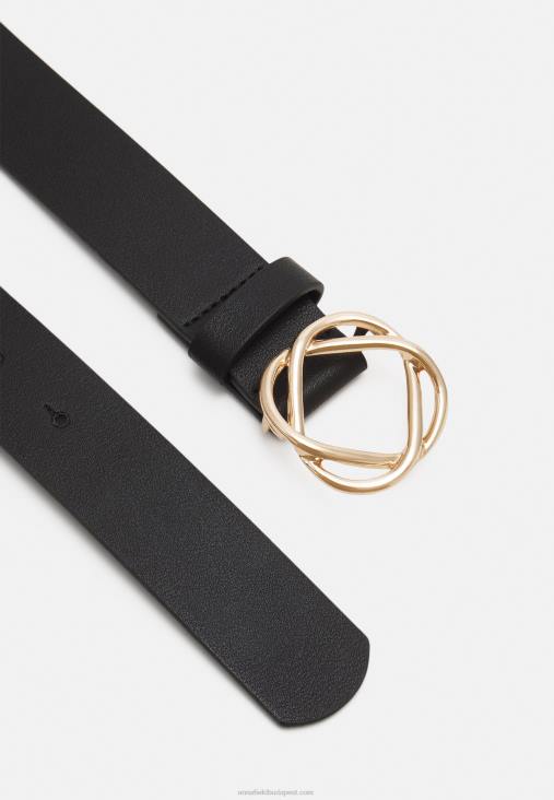 Anna Field nők öv fekete RTVD2751