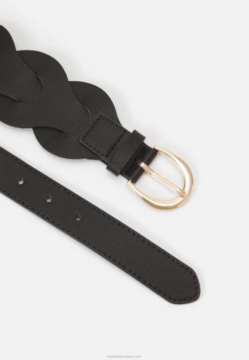 Anna Field nők öv fekete RTVD2754